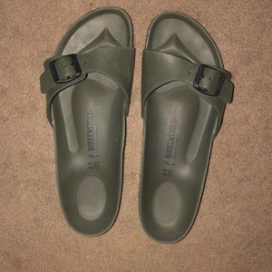 Green Birkenstock’s